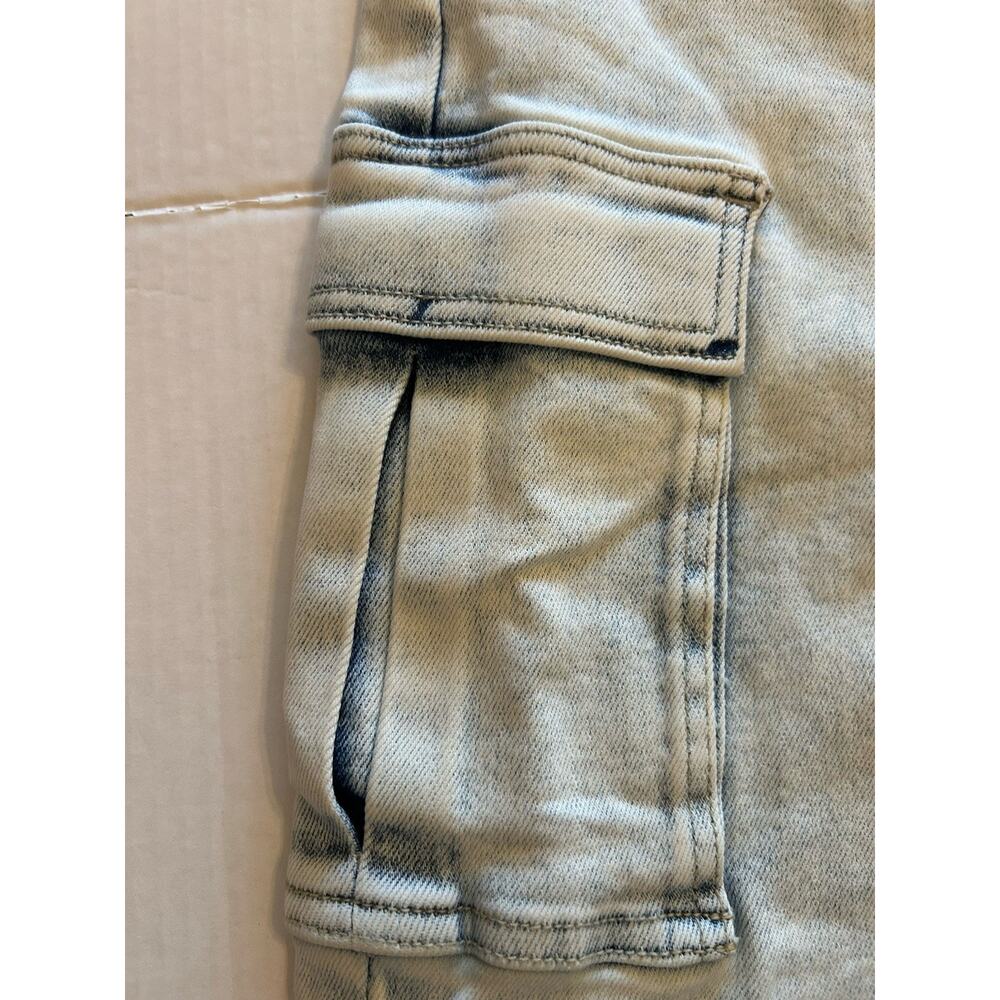 NWT Risen Jeans Women's Light Denim Wide Leg Cargo Pockets Sz 9/29 - Picture 10 of 13